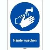Gebot • Hände waschen • M011 • 420x297 mm • B-863 • Hände waschen-1