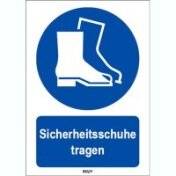 Gebot • Sicherheitsschuhe tragen • M008 • 297x210 mm • B-7527-1