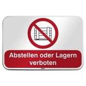 Verbot • Abstellen oder Lagern verboten • P023 • 600x400 mm-2