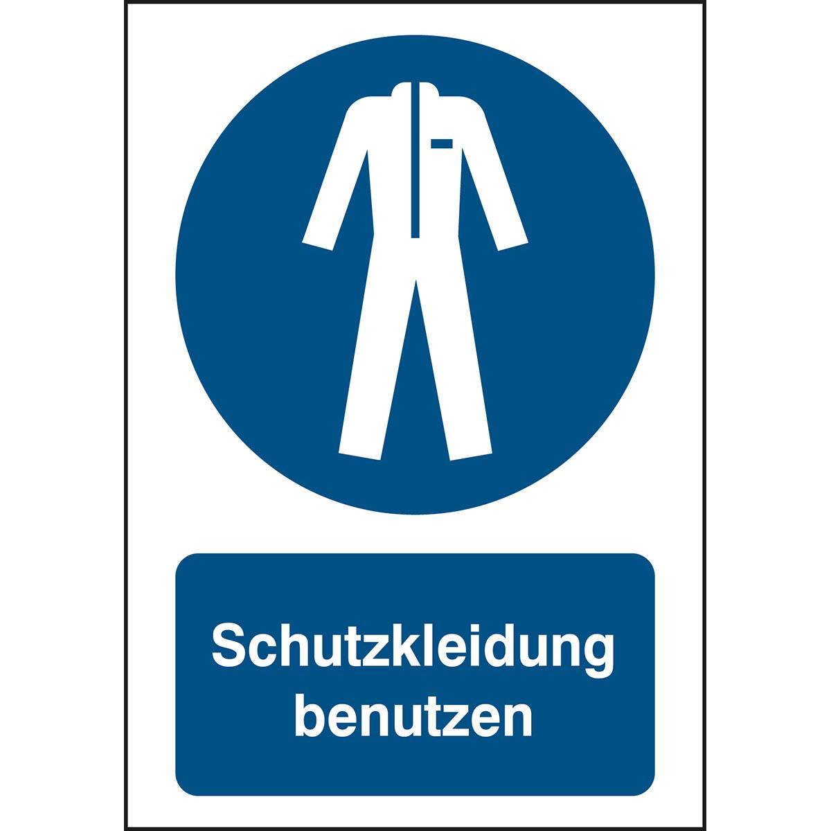 Gebot • Schutzkleidung benutzen • M010 • 297x210 mm • B-863-0