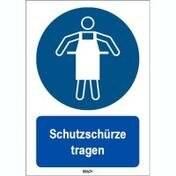 Gebot • Schutzschürze tragen • M026 • 420x297 mm • B-862 • Schutzschürze tragen-1