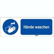 Gebot • Hände waschen • M011 • 150x450 mm • B-862 • Hände waschen-1