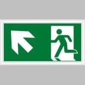 Erste Hilfe & Fluchtweg • Notausgang (links) • A315/E001 • 148x297 mm • B-7541-1