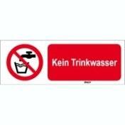 Verbot • Kein Trinkwasser • P005 • 50x150 mm • B-7525 • Kein Trinkwasser-1