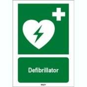 Erste Hilfe & Fluchtweg • Defibrillator • E010 • 210x148 mm • B-7541-1