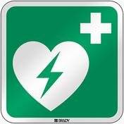 Automatisierter externer Defibrillator (AED) • E010 • 390x390 mm • B-7658-1