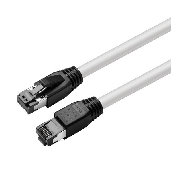 MicroConnect CAT8.1 S/FTP 5m White LSZH Shielded Network Cable, AWG 24