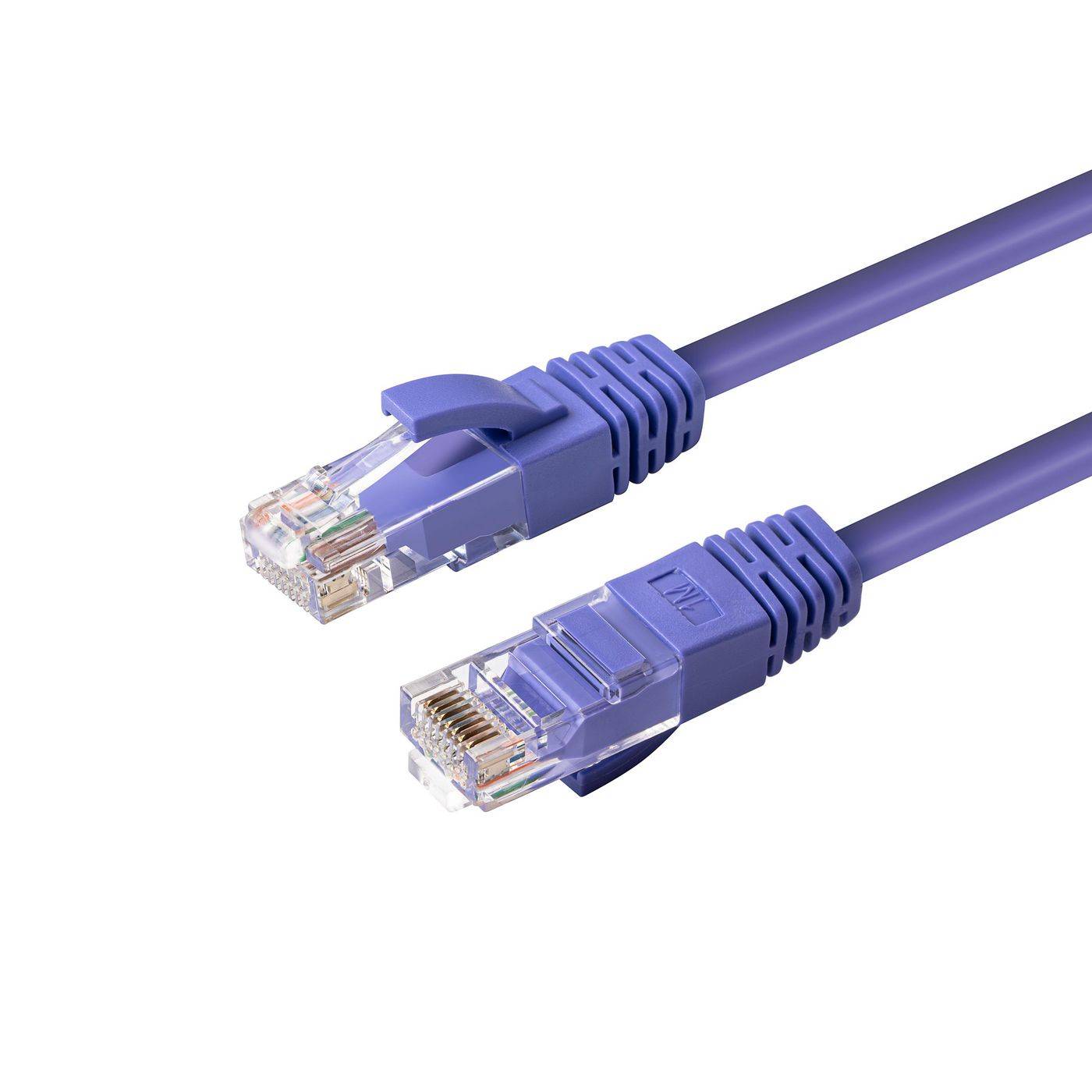 MicroConnect CAT6A UTP 7.5m Purple LSZH-0
