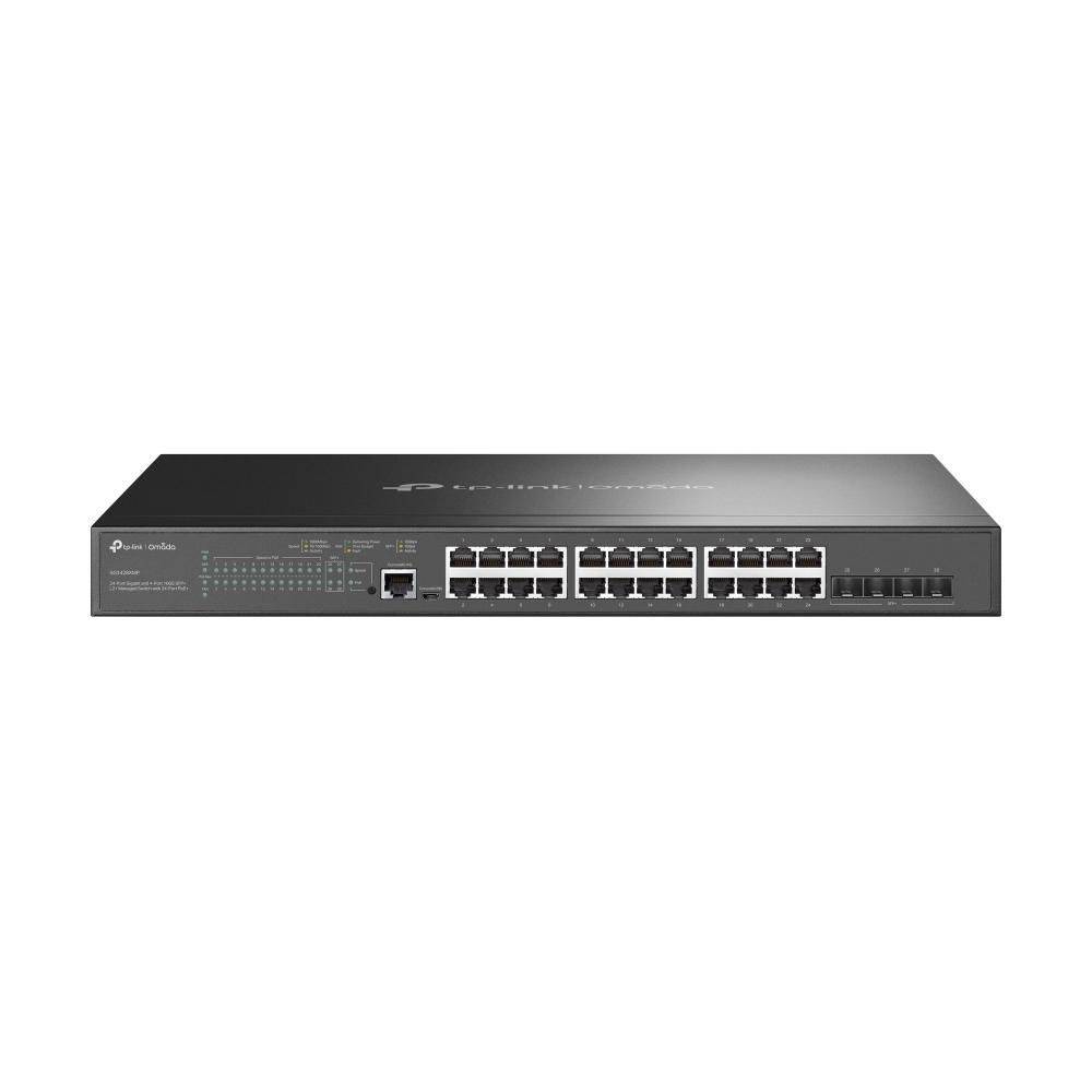 TP-LINK Jetstream 24-Port Gigabit And 4-Port 10Ge Sfp+ L2+ Managed - 4-Port 10Ge-0