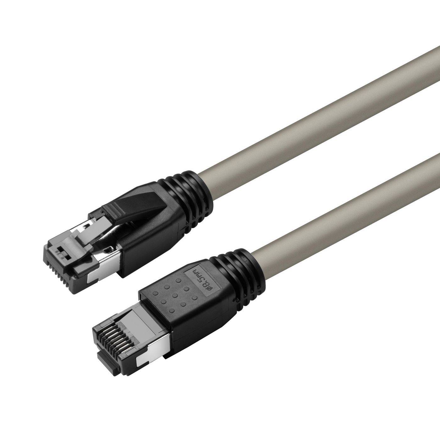 MicroConnect CAT8.1 S/FTP 3m Grey LSZH Shielded Network Cable, AWG 24