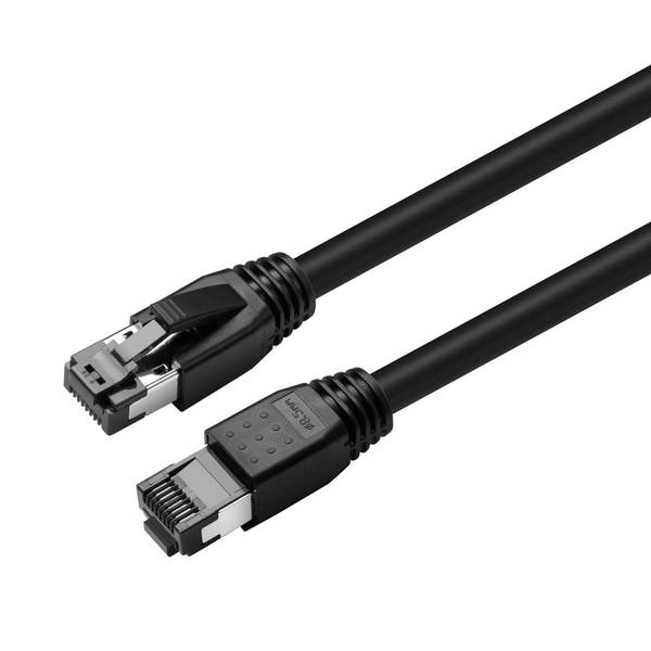 MicroConnect CAT8.1 S/FTP 1,5m Black LSZH Shielded Network Cable, AWG 24