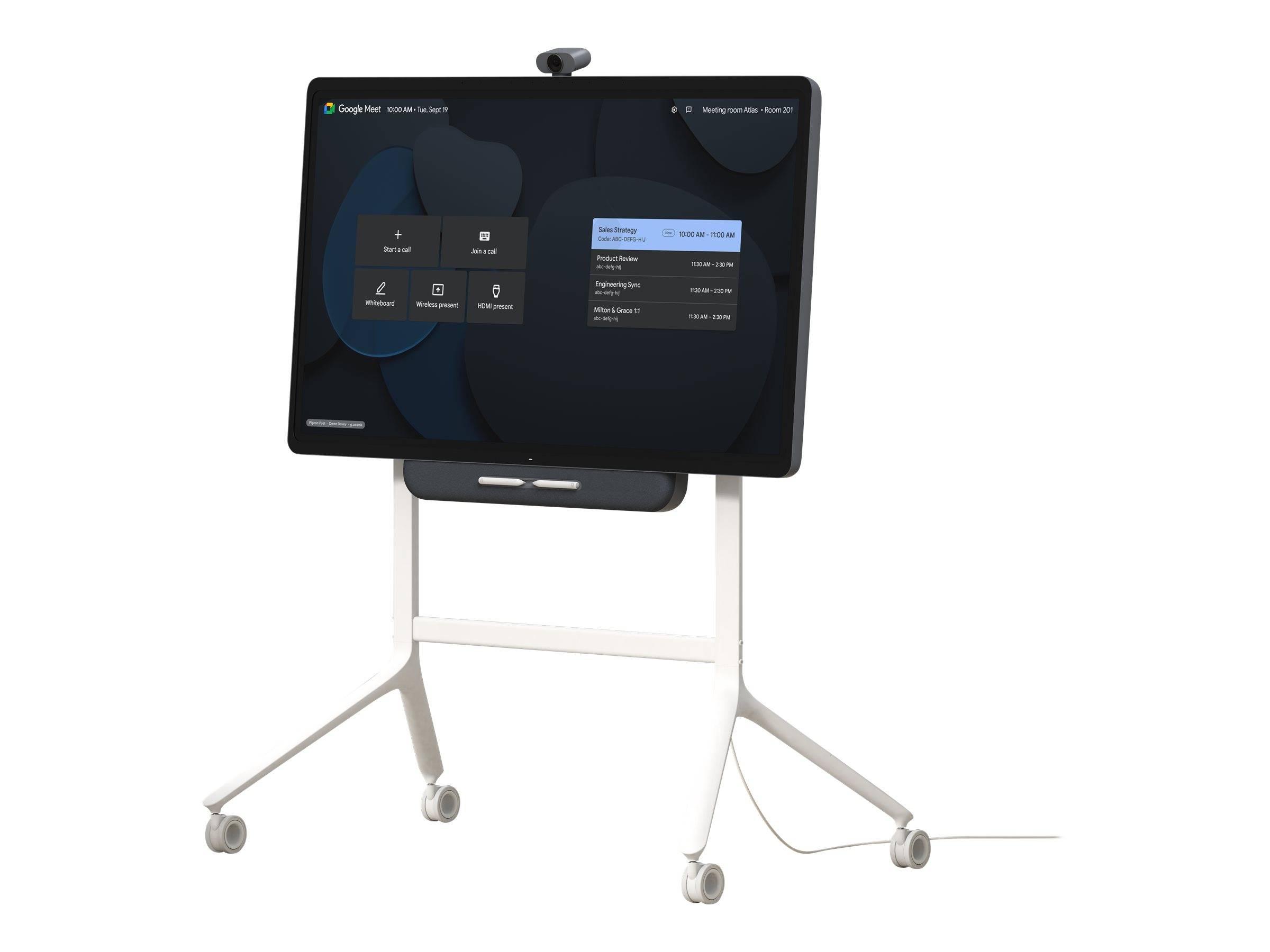 Avocor Series One Board 65 - Videokonferenzkomponente - optimiert für Google Mee-0