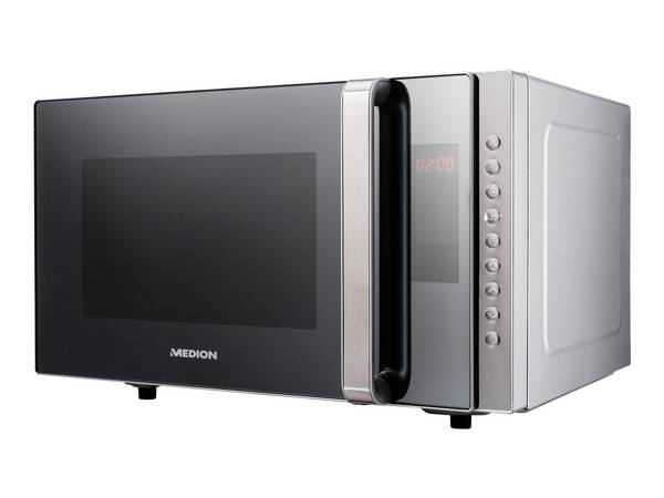 Medion MD 17495 Grau Kombi-Mikrowelle Arbeitsplatte 23 l