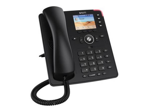 Snom D713 - VoIP-Telefon mit Rufnummernanzeige