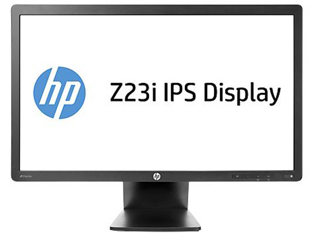 HP Z23i 23-Zoll Monitor IPS FHD 1920x1080 DP DVI VGA USB 8ms schwarz-0