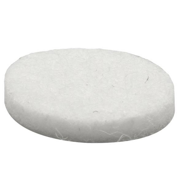 WAGNER Softfilz Pads 24tlg. - Ø 17 x 3 mm, selbstklebend, weiß, als Filzgleiter, Schutzpads oder zum Basteln - 15121799