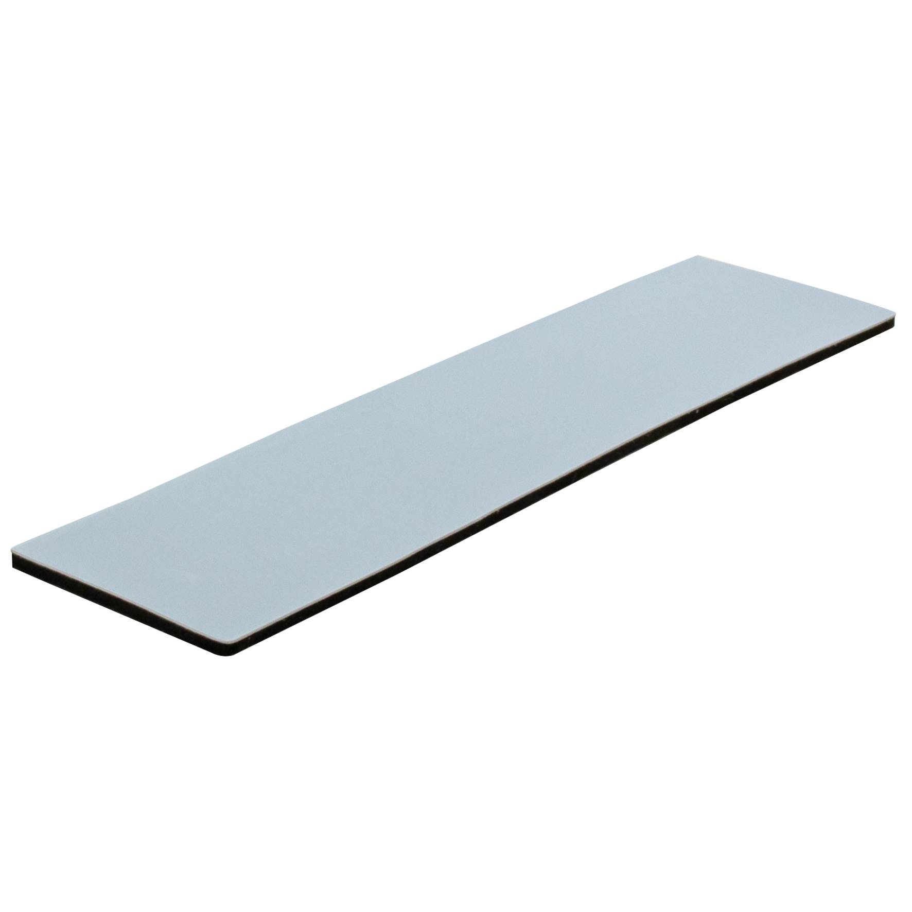 WAGNER PTFE Gleiter 4tlg.- 24 x 100 x 1,5 mm, Spezialkunststoff, selbstklebend, grau, als Gleitpad, robust - 16121199-0