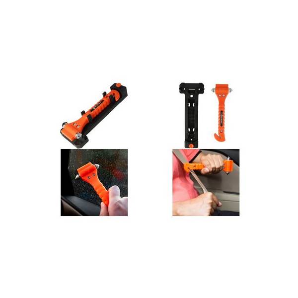 2-in-1 Notfallhammer orange 2er Pack 62350452