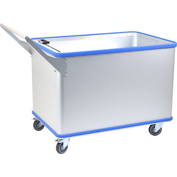 Federbodenwagen verstellbare Federkraft Oberfläche eloxiert Volumen 480 l mit Quick Grip. Gmoehling-1