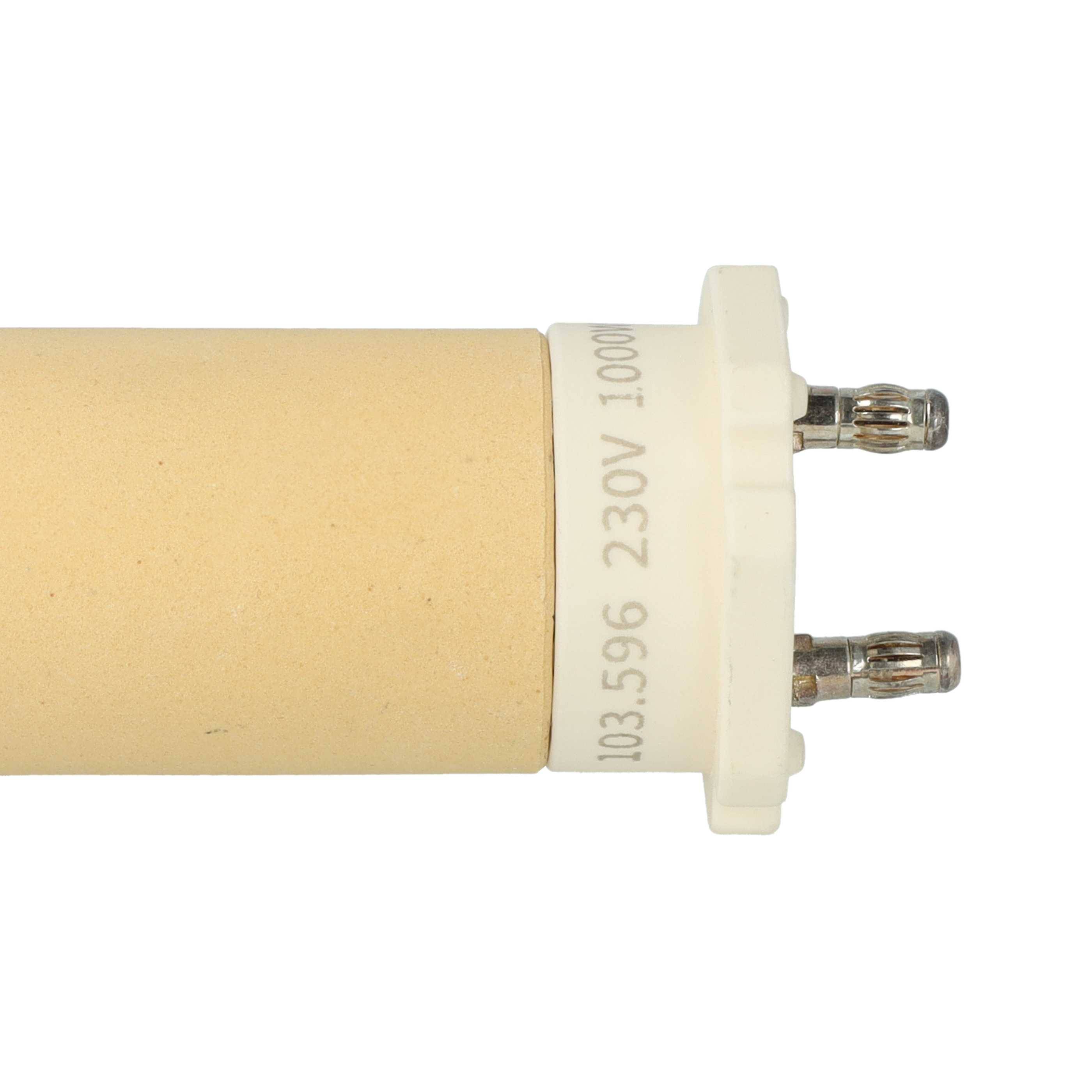 vhbw 3x Heizelement kompatibel mit Leister Triac S | BT, AT, ST Heißluftschweißpistole - 1000 W, Keramik Heizkern, 3 x 3-4