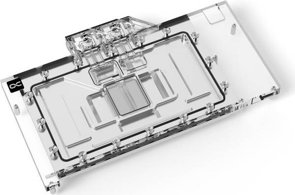 Eisblock Aurora Acryl GPX-N RTX 4090 Suprim mit Backplate 13459 - Aluminium - Ku