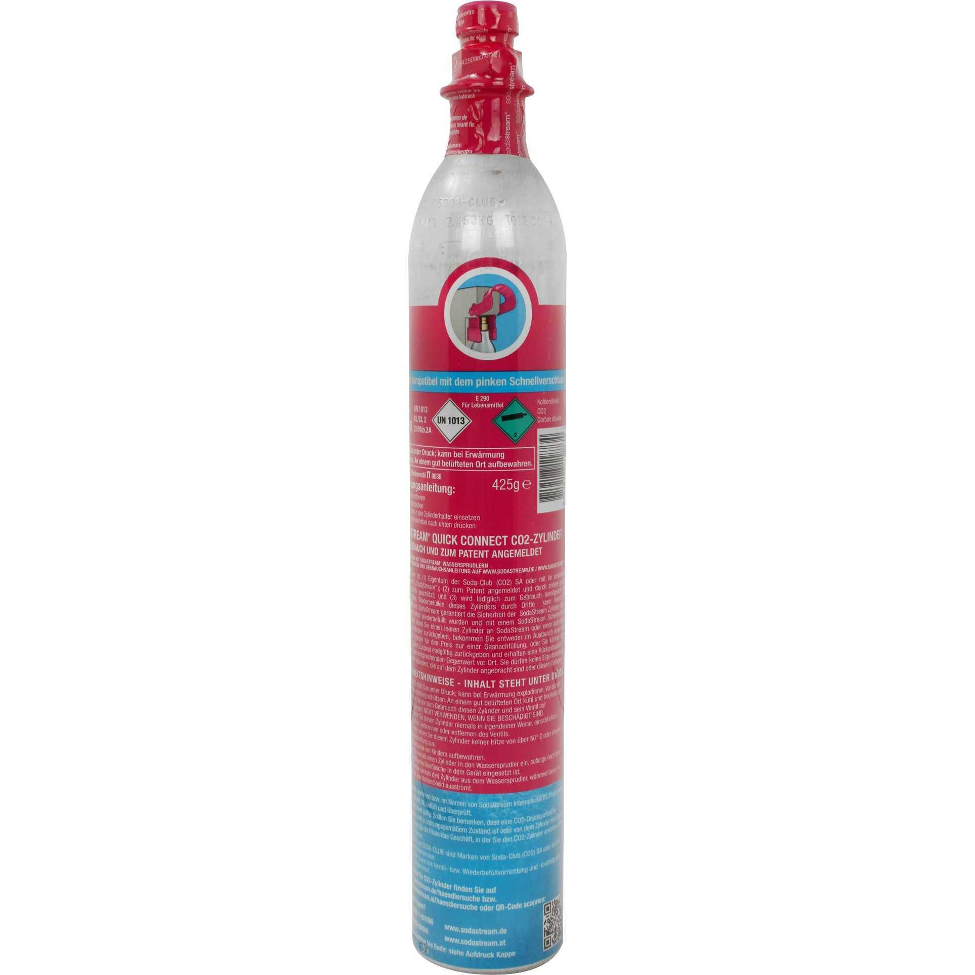 sodastream CO2-Zylinder Quick Connect 1132120490-1