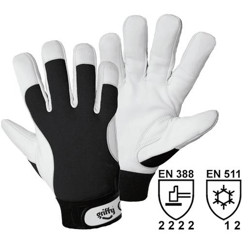 Thumbnail - Leipold Doehle 1707-9 Nappaleder Montagehandschuh Größe (Handschuhe): 9, L EN 397 CAT II 1 Paar