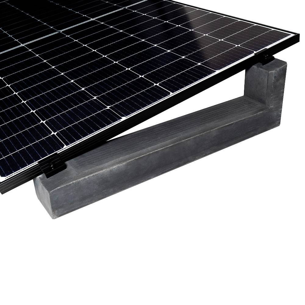Wattstone 15 Grad Betonsockel für PV-Module Flachdach Anthrazit-4