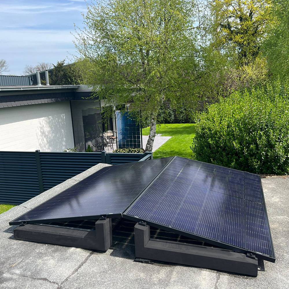 Wattstone 10 Grad Betonsockel für PV-Module Flachdach Anthrazit-3