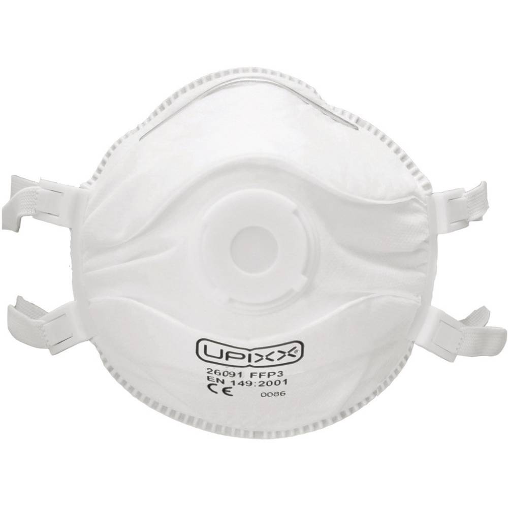 Upixx Fijnstofmasker FFP3 26092 Filterklasse-beschermingsgraad: FFP3 1 stuks