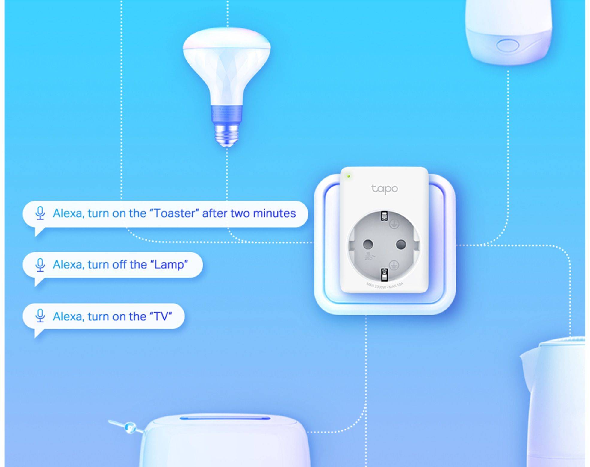 TP-LINK Wi-Fi 2.4G 1T1R BT Onboarding Tapo A WLAN LED-1