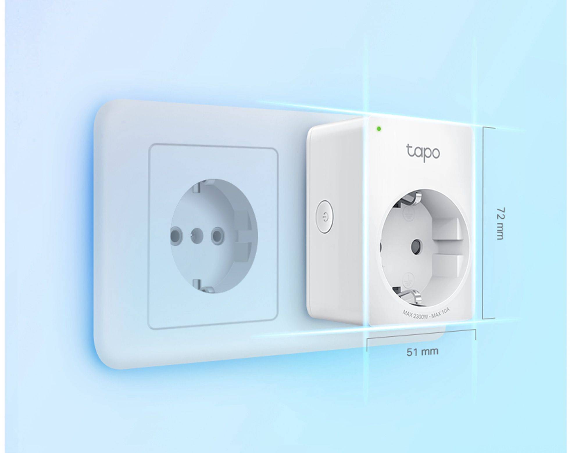 Symbolbild für TP-LINK Wi-Fi 2.4G 1T1R BT Onboarding Tapo A WLAN LED