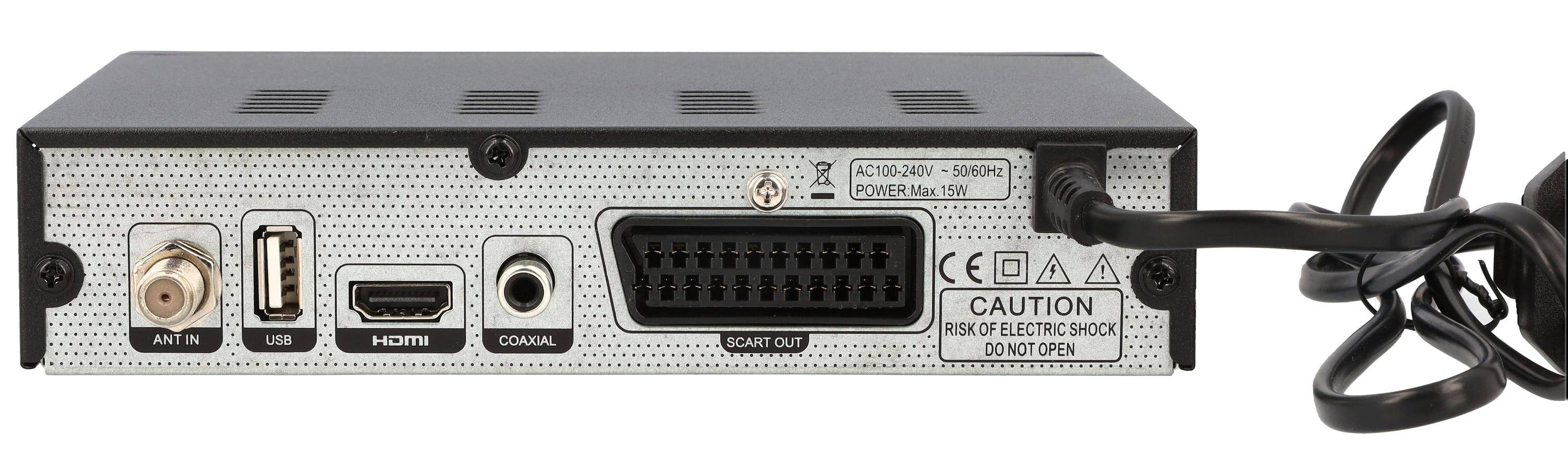 RED OPTICUM DVB-S2 HDTV-Receiver AX 300 VFD-2