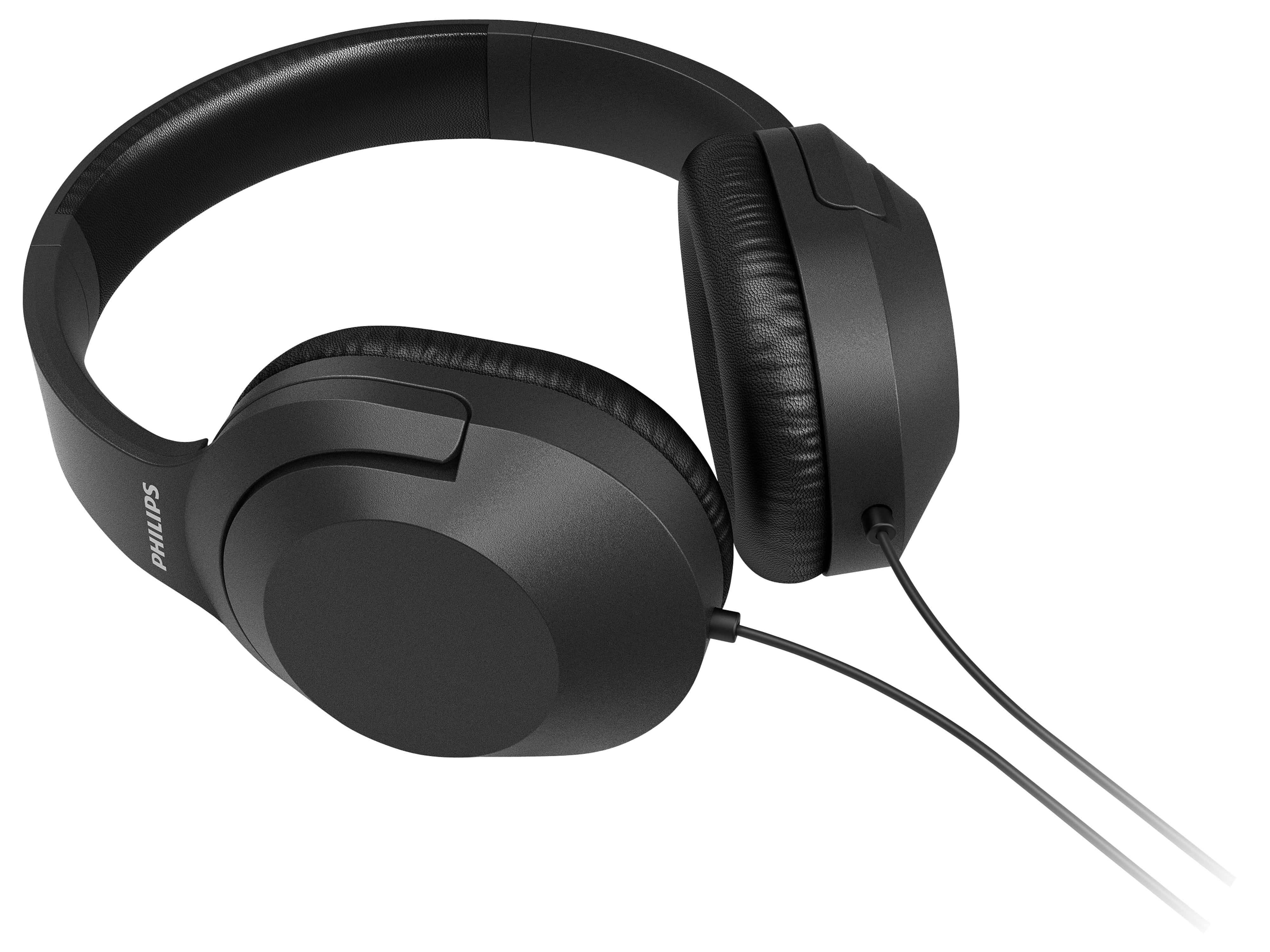 Symbolbild für Philips TAH2005BK - Kopfhörer - ohrumschließend - kabelgebunden - 3,5 mm Stecker - Geräuschisolierung