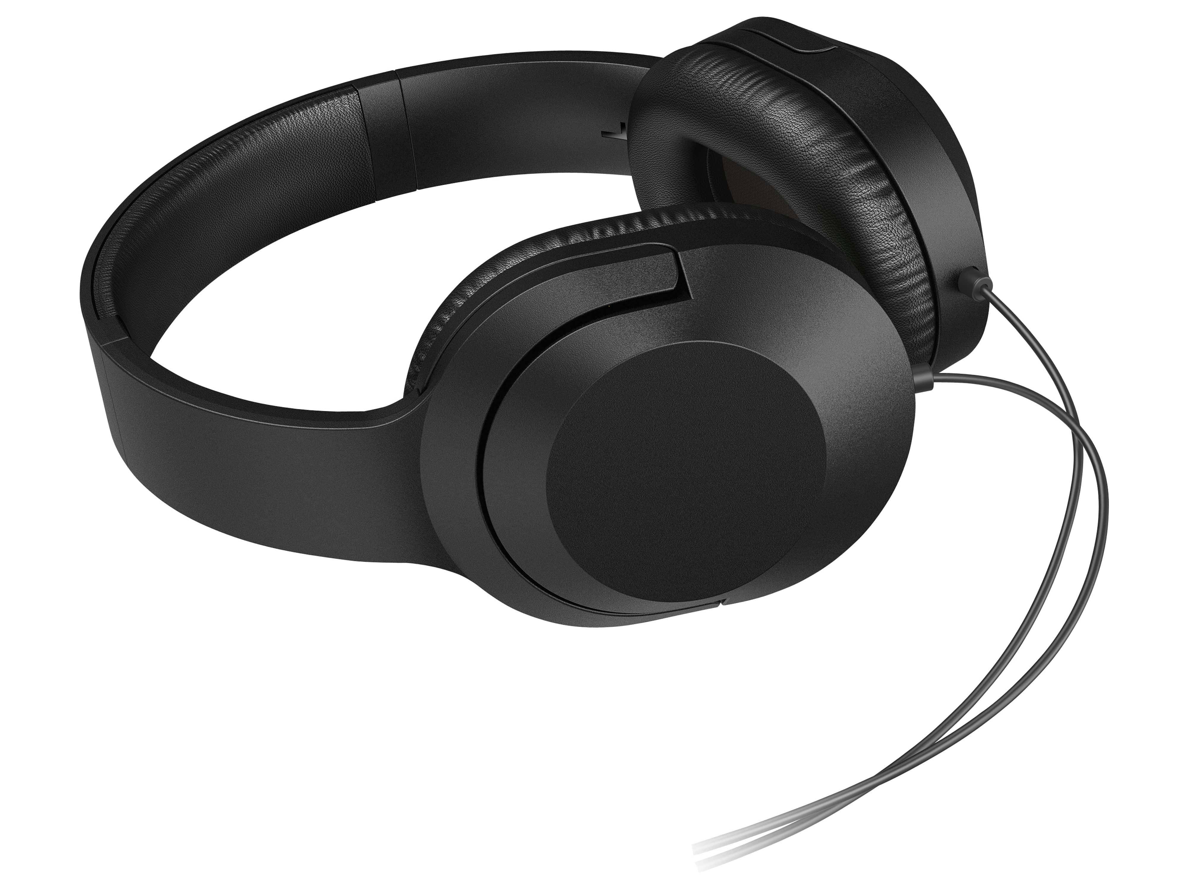 Symbolbild für Philips TAH2005BK - Kopfhörer - ohrumschließend - kabelgebunden - 3,5 mm Stecker - Geräuschisolierung