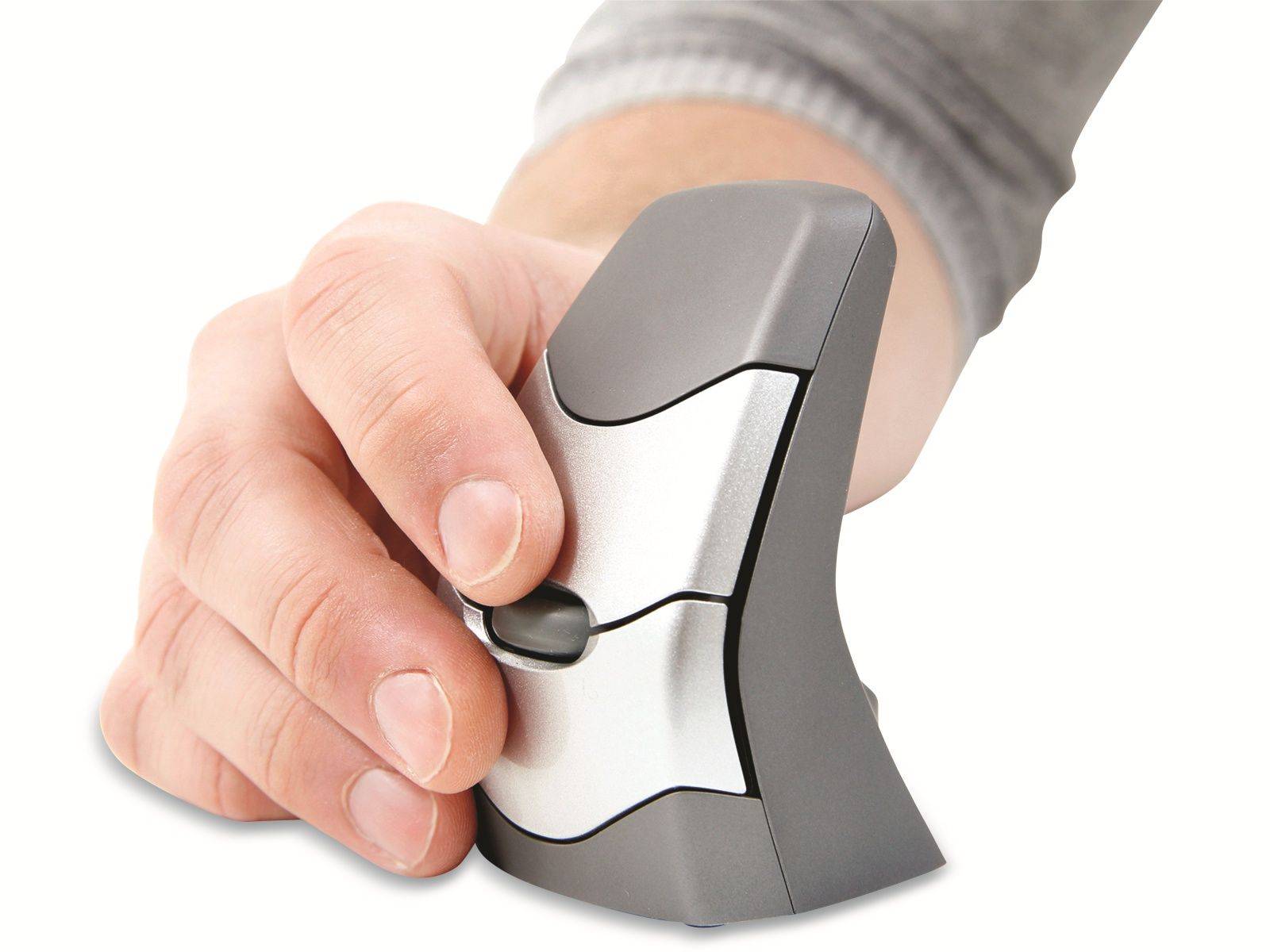 Symbolbild für Bakker Elkhuizen DXT Precision - Maus - rechts- und linkshändig - kabellos - RF - kabelloser Empfänger (USB)