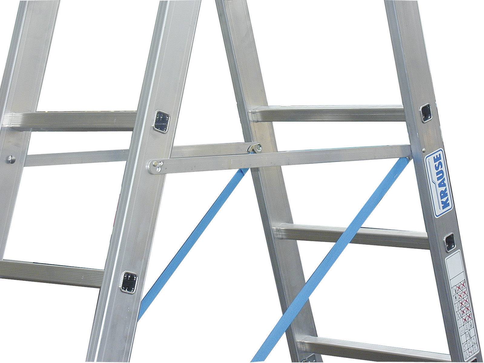 Vielzweck-Leiter, dreiteilig, Arbeitshöhe 9,55 m, Länge einteilig 3,55 m, dreit. 8,6 m, 15,8 kg-1