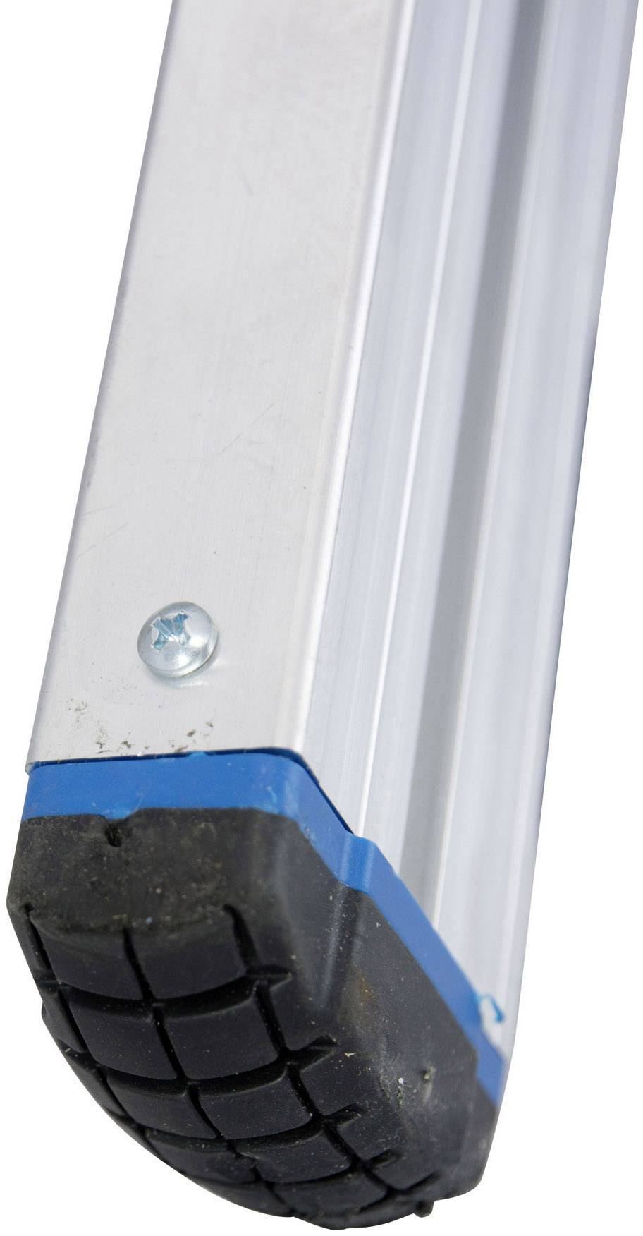 Krause 820143 Aluminium Podestleiter fahrbar Arbeitshöhe (max.): 2.95 m Silber DIN EN 131, BGI 637, BGI 694, BGV-D 36 33-10