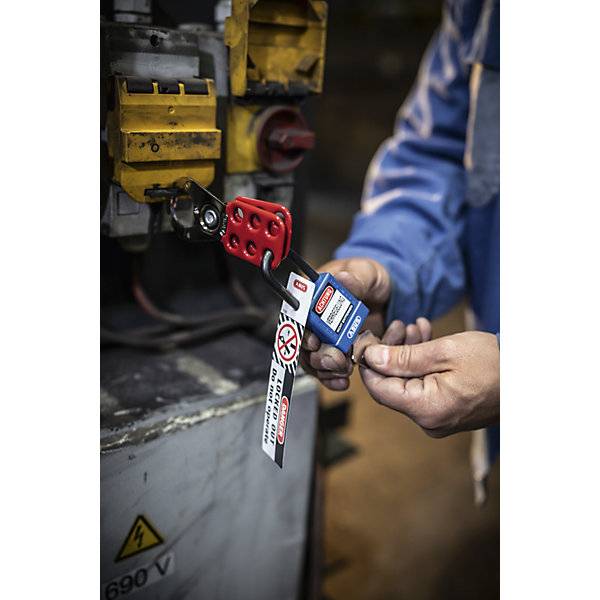 Vorhängeschloss Lock out Aluminium 74/40 VE 6 Stk blau. ABUS | August Bremicker Söhne Bremicker Söhne AG-3
