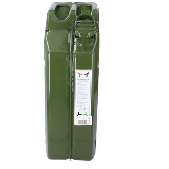 Benzinkanister 20 Liter aus Metall leer-2