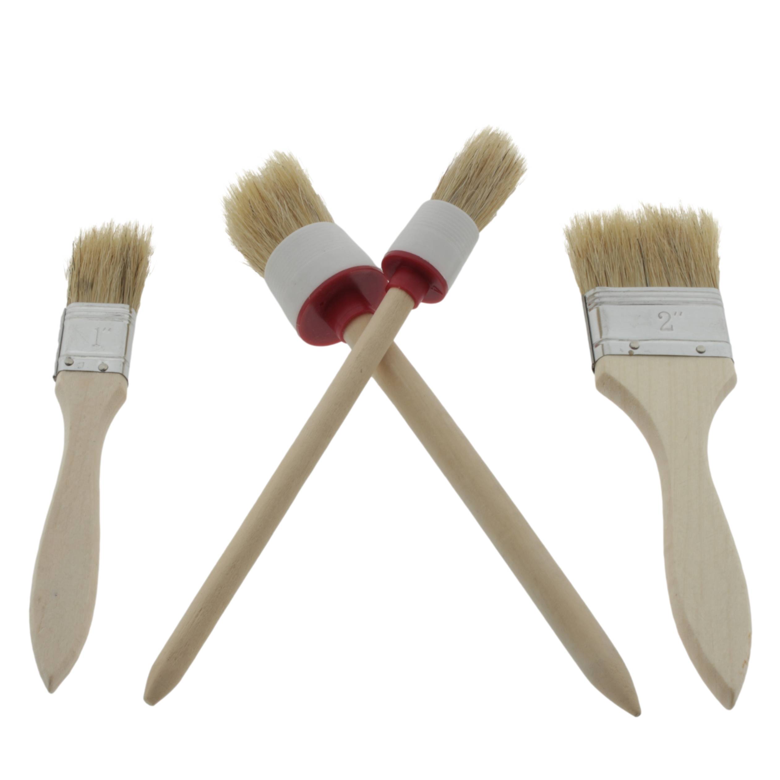 Pinsel Set 4 teilig für Farben und Lacke-0