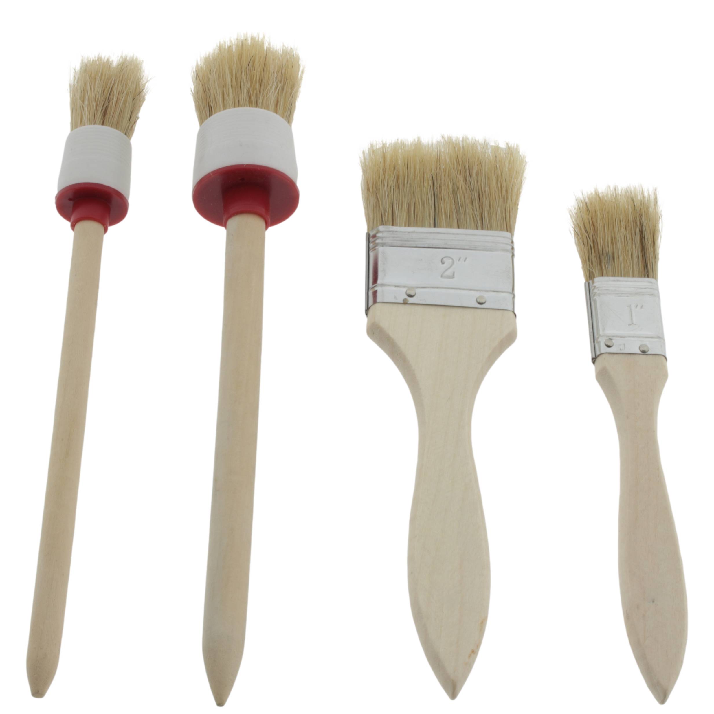 Pinsel Set 4 teilig für Farben und Lacke-1