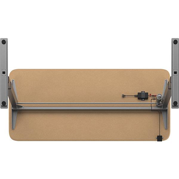 Schreibtisch Atlanta Trend elektrisch höhenverstellbar gerade abgerundete Ecken BxT 1800 x 800 mm-4