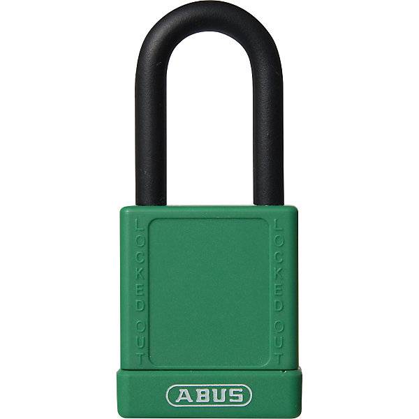 Vorhängeschloss Lock out Aluminium 74/40 VE 6 Stk grün. ABUS | August Bremicker Söhne Bremicker Söhne AG-0