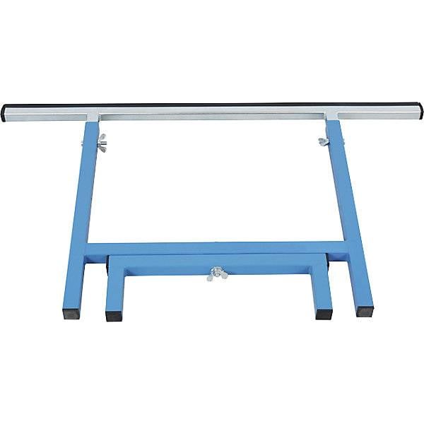 Arbeitsbock höhenverstellbar Hubbereich 655 - 1030 mm lichtblau RAL 5012. TAKKT Industrial & Packaging GmbH-2