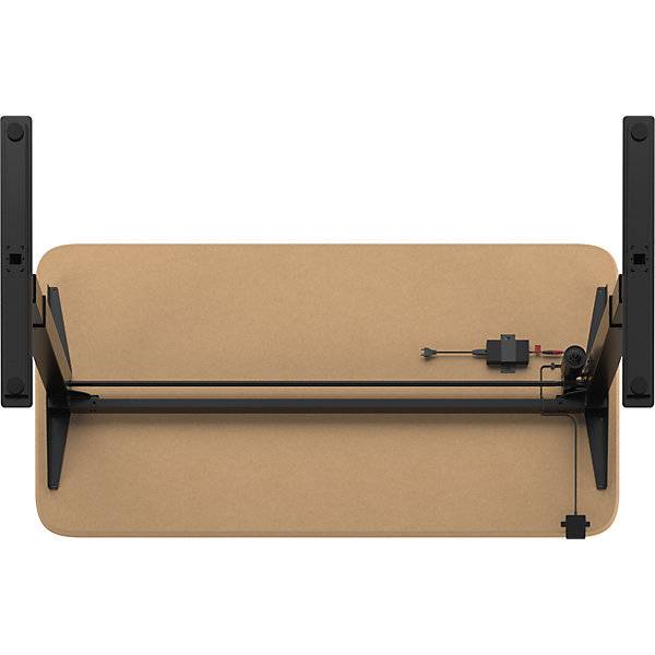 Schreibtisch Atlanta Trend elektrisch höhenverstellbar gerade abgerundete Ecken BxT 1600 x 800 mm-3