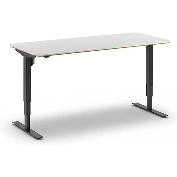 Schreibtisch Atlanta Trend elektrisch höhenverstellbar gerade abgerundete Ecken BxT 1800 x 800 mm-0