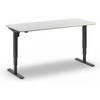 Schreibtisch Atlanta Trend elektrisch höhenverstellbar gerade abgerundete Ecken BxT 1800 x 800 mm