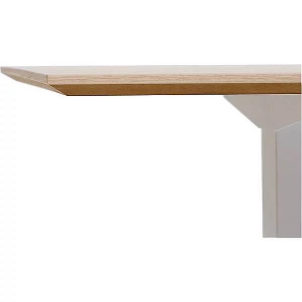 Schreibtisch Atlanta Trend elektrisch höhenverstellbar gerade BxT 1400 x 800 mm weiß/silber. TAKKT Industrial-4