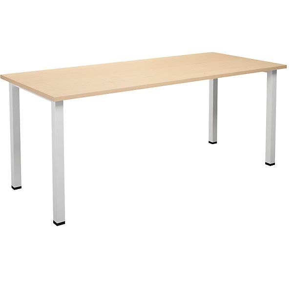 Mehrzwecktisch DUO-U gerade Platte Tiefe 800 mm Breite 1800 mm Birke Birke. TAKKT Industrial & Packaging-0